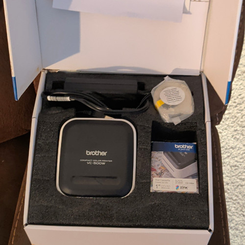 Brother 500w zink - vc-500w, compact